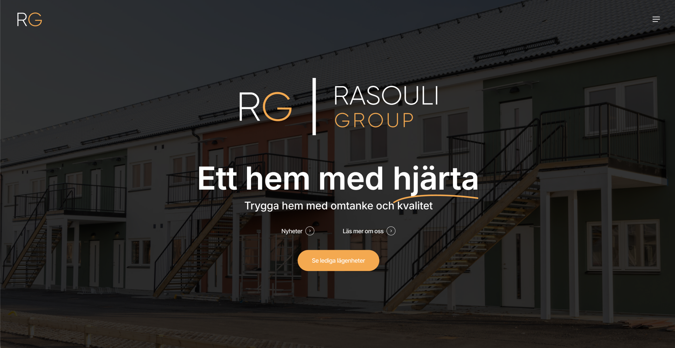 Vi lanserar vår nya hemsida